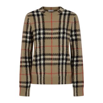 Burberry Cashmere Knitwear, female, Beige, L, Constance Jumper