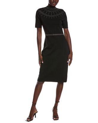 Nanette Lepore Embellished Sweaterdress