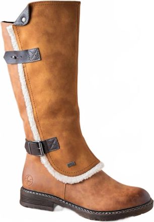 Rieker Womens Tall Boot In Brown