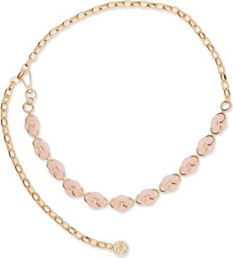Steve Madden Resin Chain Belt in Pink at Nordstrom Rack, Size Large/x-Large