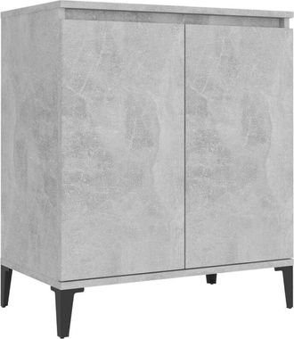 vidaXL Sideboard Concrete Grey 60x35x70 cm Engineered Wood vidaXL