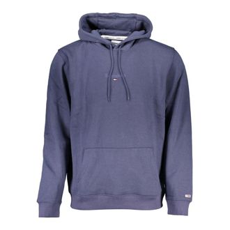 Tommy Hilfiger Blue Hooded Sweatshirt with Embroidery
