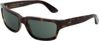 Retro Superfuture Vintage Thelonius Zonnebril - unisex - Zonnebrillen - Bruin - 60 MM - Accessoires