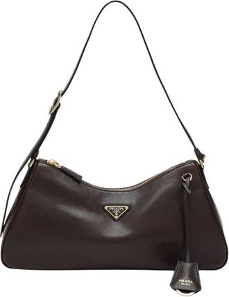 Prada Dames, Tassen, Bruin, Maat: ONE Size