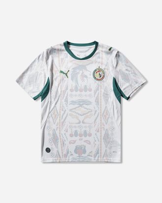 Puma Men s Senegal 2026 Home Jersey White / Wild Green