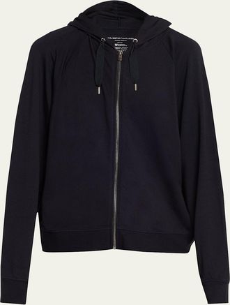 Majestic Filatures Stretch Zip Hoodie