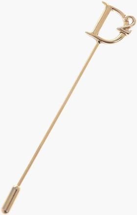 Dsquared2 Golden Effect Metal D2 STATEMNT Tie Pin size Unica