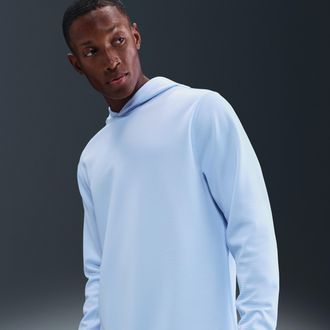 Nike Mens Velocity Therma-FIT Golf Hoodie in Blue | IB0299-407