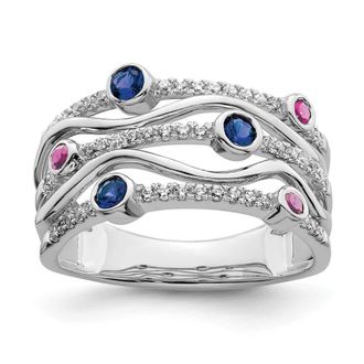 Diamond2Deal 14k White Gold Lab Grown Diamond Wedding Band Ring 1/4Ct Clarity- VS Color- G-H