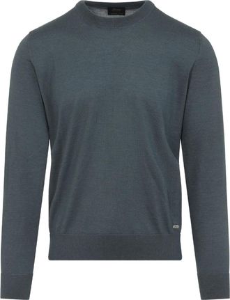 Brioni Maglione girocollo in cashmere - Blu