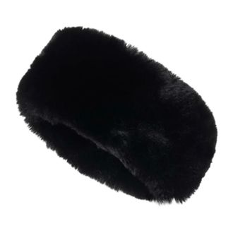 Goldbergh Goldbergh - Froid Hoofdband - Dames - Accessoires - Zwart - Maat: ONE Size Fleece