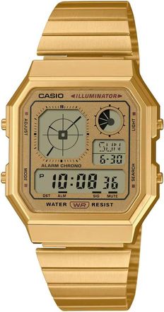 Casio Accessoires, Heren, Geel, ONE Size, A130Weg-9Aef Digitale Vintage Horloge