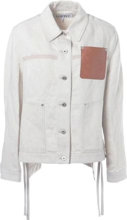 Loewe 2023 Anagram jacket - Beige
