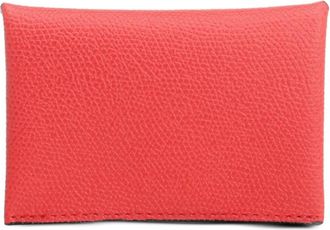 Valextra Portacarte in pelle - Rosso