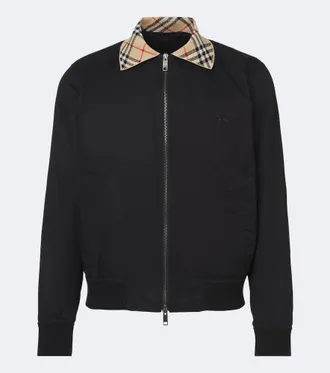 Burberry Burberry Check cotton blouson jacket