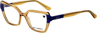 Karl Lagerfeld Womens 53 mm Beige Opticals