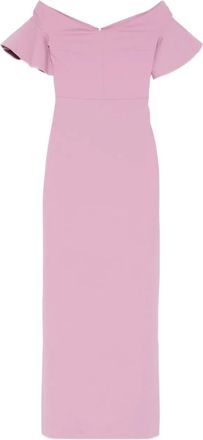 Solace London Abito lungo Cielo - Rosa