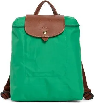 Longchamp Le Pliage Nylon Canvas Backpack in Green at Nordstrom Rack