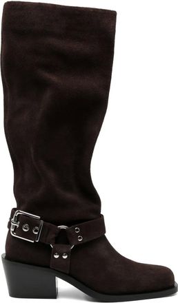 Senso 60mm Kennedy II boots - women - Calf Suede/Leather/Resin - 38 - Brown