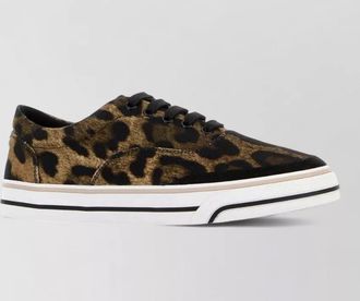 Dolce & Gabbana dg sailing animal print canvas sneakers