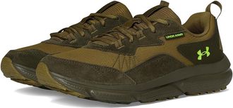 Under Armour Charged Verssert 2 Mens Shoes Canteen Green/Washed Navy/High Vis Yellow : 11.5 D - Medium, Synthetic