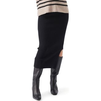 Ripe Dani Knit Skirt in Black at Nordstrom, Size X-Small
