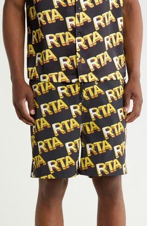 Rta Matt Shorts in Black Rta Bullion at Nordstrom Rack, Size Xx-Large