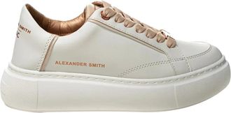 Alexander Smith Greenwich Lijn Leren Sneakers - Dames - Sneakers - Wit - 40 EU - Leer - Schoenen
