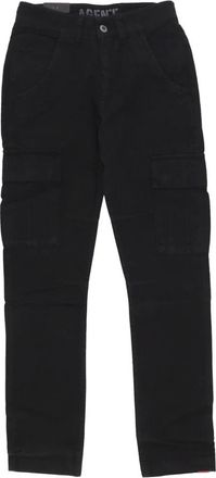 Alpha Industries Agent Pant - Heren - Straight fit broeken - Zwart - W36 - Katoen - Broeken