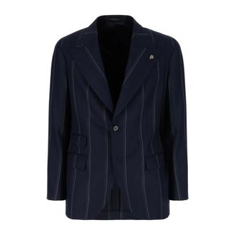 Gabriele Pasini Blazers, male, Blue, Size: XL Tailored Jacket