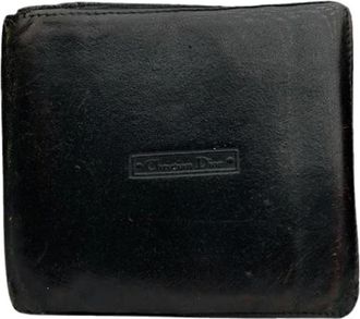 Dior Pre-owned Wallets, female, Black, Size: ONE SIZE Pre-owned Vintage Wallet