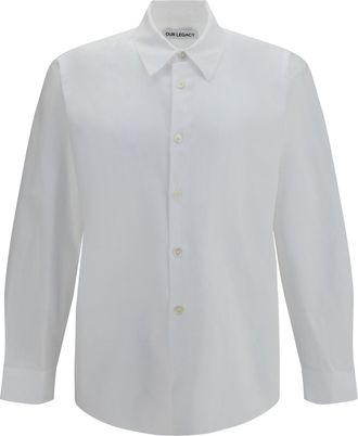 Our Legacy Mens Shirt Beyond White Lyocell
