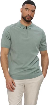 Saint Steve Saint Steve, Heren, Tops, Groen, Maat: M Katoen