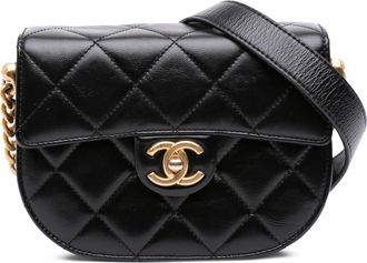 Chanel Gequilted Leren Heuptas