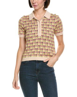 Mother Mother The Hot Under The Collar Alpaca-Blend Top