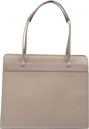 Louis Vuitton Croisette Epi Leather Purple Leather Handbag (Pre-Owned)