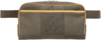 Louis Vuitton Pre-owned Belt Bags, female, Beige, Size: ONE SIZE Pre-owned Damier Geant Fanny pack