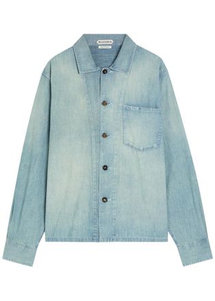J.W.Anderson Chambray Denim Shirt - Light Blue - XL