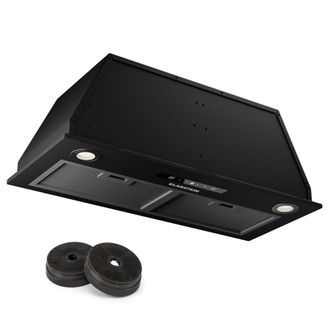 Klarstein Klarstein Paolo 72 - Cappa Aspirante Da Incasso, 72 Cm, 436 M&sup3;/ora, Led, Touch, A++
