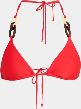 Ramy Brook Nancy Ring Triangle Bikini Top