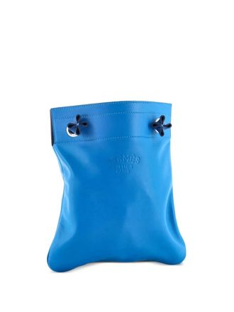 Hermès Aline Bag Milo Lambskin and Swift Mini crossbody bag - Blauw