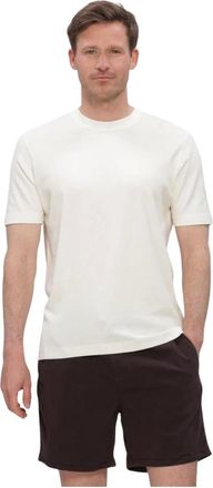 FILIPPO DE LAURENTIIS Tops, Heren, Beige, L, Katoen, T-shirt Mc