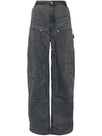 Alexander Wang Jeans met wijde pijpen - Grijs