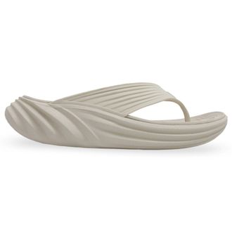 Vionic Tide RX Synthetic Womens Toe Post Sandals - Cream - Size:UK 6