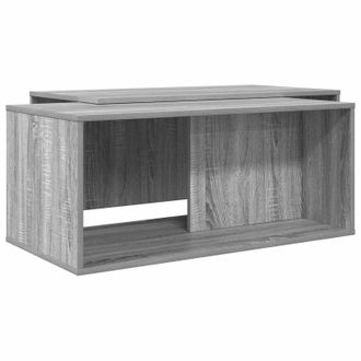 vidaXL Juego De Mesas De Centro 2 Pcs Gris Sonoma Madera De Ingenier&iacute;a Vidaxl