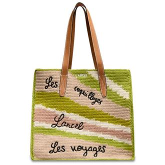 Lancel Dames, Tassen, Veelkleurig, Maat: ONE Size Katoen
