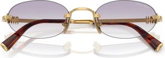Miu Miu Sunglasses, female, Yellow, Size: 51 MM MU A54S Sunglasses