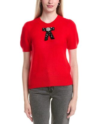 CeCe by Cynthia Steffe Cece Ribbon Trim Sweater