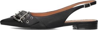 Bibi Lou Zwarte Slingback Damesschoenen - Dames - Ballerinas - Zwart - 38 EU - Schoenen