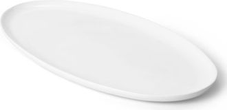 Fable Home Oval Serving Platter in Pearl White at Nordstrom, Size Large